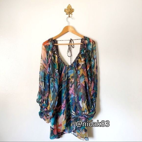 Free People X Jen’s Pirate Booty Orissa Mini Dress NWT - Picture 1 of 11